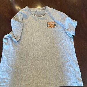 Men’s Heather Gray Graphic Tee - "Let's Get Lost"